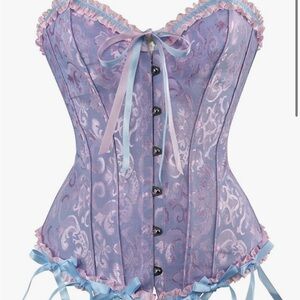 Women’s lace up bustier corset top